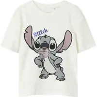 Name it Camiseta 'NKFAkun Stitch' gris / lila / negro / offwhite