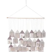 Eh Excellent Houseware Calendario de Adviento con 24 cajitas para llenar con sorpresas