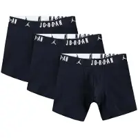 Jordan Calzoncillo boxer 'Flight' negro / blanco