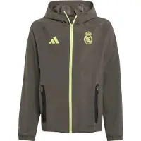 Adidas adidasChaqueta Real Madrid Tiro 25 Competition Vis Tech Travel 176 Utility Grey / Semi Frozen Yellow Niño