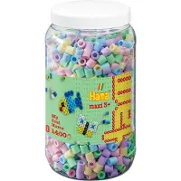 Hama Maxi 1400 Piezas En Cubo Mezcla 52 (388544) Kit De Manualidades