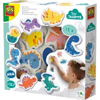 SES Creative Juguete Para Bebés Bath Time Foam Dinosaurs