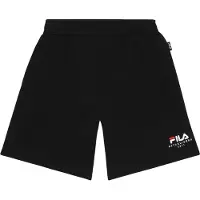 FILA Carisio Regular Logo Sweat Shorts Black Talla: 134/140 | Pantalones Outlet | Unisex | Negro