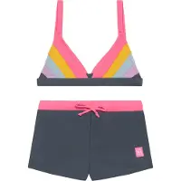Color Kids - Kid's Bikini Colorblock - Bikini size 122, azul