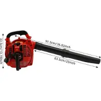 StarTech.com Soplador y aspiradora de hojas - 260EBV - Eléctrico, 220V - Dispositivo portátil 3 en 1: soplado/aspiración/trituración - Con bolsa de recogida - Con cable, sin batería