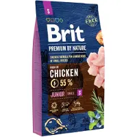 Brit Premium By Nature Junior S Pienso para Perros - 8 kg