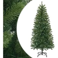 Syfax Árbol de Navidad artificial 120 cm PVC, PE y acero Verde