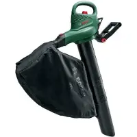 Bosch Aspiradora de hojas, soplador de hojas y trituradora UniversalGardenTidy 3000, eléctrica, 3000 W, 285 km/h, 50 litros, color verde