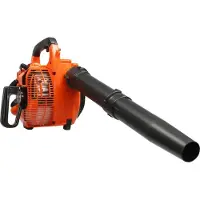 StarTech.com Soplador de hojas - EBV260 - Motor de gasolina de dos tiempos, cilindrada de 25,4 cm³, potencia de 0,75 kW, velocidad de giro de 7000 rpm, depósito de 1,2 L, arranque manual - Color naranja