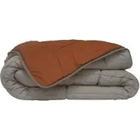 Toison D'or Funda de edredón Calgary de microfibra, 240x260 cm, 400 g/m², diseño Galet & Gingembre, 100% poliéster, certificado