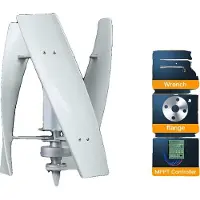OEM Turbina eólica, alta eficiencia, funcionamiento silencioso, controlador MPPT gratuito, 8000W, 24V