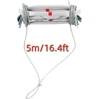 StarTech.com Escalera de rescate - Longitud 5 m - Capacidad de carga 200 kg - Acero + aleación de aluminio - Para colgar - Peldaños de 30 cm - Verde