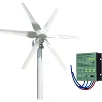 OEM Generador para turbina eólica, con una potencia de 3000W, funcionamiento silencioso, incluye controlador MPPT, 3000W, 12V
