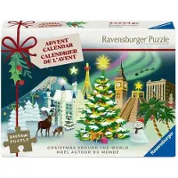 Ravensburger Calendario de Adviento con rompecabezas 2025, rompecabezas para montar, experiencia diaria