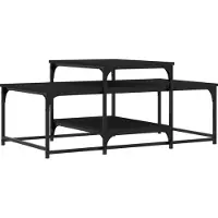 Syfax Mesa de centro madera de ingeniería 102x60x45 cm
