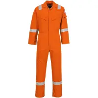 Portwest FR50: Mono ignífugo y antiestático, color naranja, talla grande (Tall), talla XXL