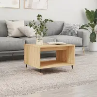 Prolenta Maison Exclusive - Mesa de centro Sonoma, roble, 60x50x40 cm, material de madera
