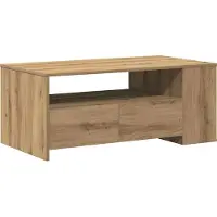 Syfax Mesa de Café Roble artisan 102 x 55 x 43,5 cm