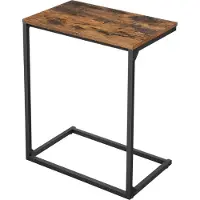 Vasagle , mesa auxiliar, pequeña mesa de centro, mesa para portátil, ideal para el dormitorio o el salón, perfecta para trabajar en la cama o en el sofá, diseño sencillo