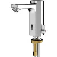 Kwc Batería de respaldo AR, modelo F5, eléctrica, mezclador, baja presión, batería