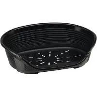 Ferplast Cama para perros, modelo Siesta Deluxe, tamaño 6, 70,5 x 52 x 23 cm, plástico, color , marca