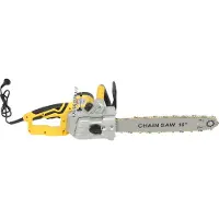 OEM Sierra de cadena eléctrica, alta eficiencia de corte, ajuste sin herramientas, color amarillo