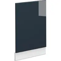Vicco Panel frontal Fame-Line Azul oscuro alto brillo 45 cm Sin encimera, Model 43692