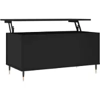 Syfax Mesa de centro madera contrachapada 90x44,5x45 cm