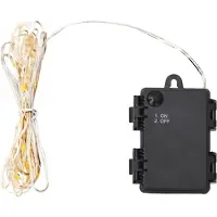 Syfax Tira de luces con 110 LED y ventilador 1100 cm