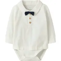 Name it Pijama entero/body 'NBMNOLLER' navy / blanco lana