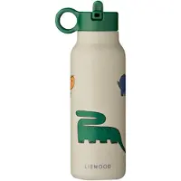 Liewood Botella 'Falk' beige claro / azul / verde oscuro / negro