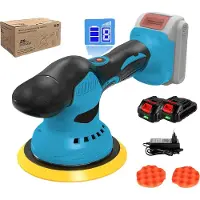 OEM Pulidor automático para baterías, con niveles de velocidad ajustables, sistema de doble batería, 8 velocidades
