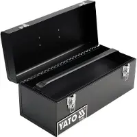 YATO YT-0883, Caja para herramientas, Metal, Negra, 428 mm, 180 mm, 180 mm