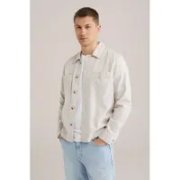 We fashion Overshirt Beige Talla: L | Camisas Casuales Outlet | Hombre | Marrón