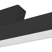 Eglo Simolaris-Z, LED, 4200 lúmenes, IP20, color negro, acabado blanco