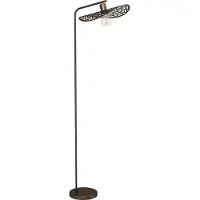 Eglo Lámpara de pie - Altura 159,5 cm - Color bronce - Metal