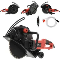 YATO Amoladora para discos de corte de 350 mm, con motor de 2600 W