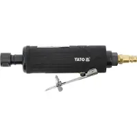 YATO YT-0965, amoladora para superficies planas, color negro, 20000 RPM, 4 cm, 160 l/min, 9.52 (3/8")