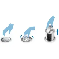 Logilink LPS235A, 1,8 metros, para uso interior, color negro, detalles plateados, 3 enchufes de corriente alterna, 250 V, 16 A