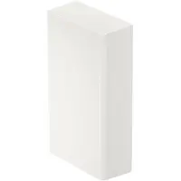 OBO BRK ES70130, pieza final rws, SIGNA BASE 70x130, 9010, material PC/ABS, color rws RAL9010, número de artículo 6132778