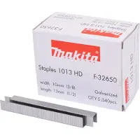 Makita Grapas para grapadora , de 10-13 mm, modelo F-32650, 5040 unidades.
