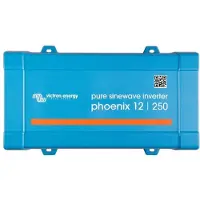Victron Energy PIN242510200, interno, 24 V, 230 V, convertidor de corriente continua a alterna (DC-AC), azul, 165 mm