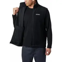 Columbia - Steens Mountain Vest - Chaleco de forro polar size M, negro