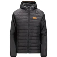 Ajungilak - Women's Hooded Insulated Jacket - Chaqueta de plumas size XL, gris/negro