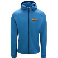 Ajungilak - Stretch Hooded ML Jacket - Forro polar size M, azul