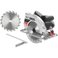Skil Sierra circular 1054 AA, 1400W, capacidad de corte de 63 mm, disco de sierra de 184 mm, modelo F0151054AA