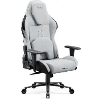 Diablo Chairs Silla Diablo X.One Prime Gaming, silla de oficina y escritorio con función de refrigeración, tamaño normal, color gris