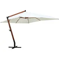 Syfax Sombrilla blanca 300x400 cm