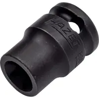 Hazet Llave de impacto con cabeza de 880S-E12, de 3/8 de pulgada (10 mm), cuadrada hueca, con perfil TORX, tamaño E12
