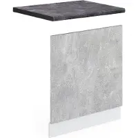Vicco Panel frontal R-Line Hormigón 60 cm , ET Antracita, Model 46784